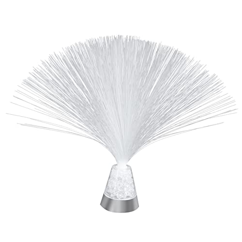 SHINEOFI Color Changing Fiber Optic Lamp Battery Powered Novelty Light Home Dynamic Mood Lighting Present for Family