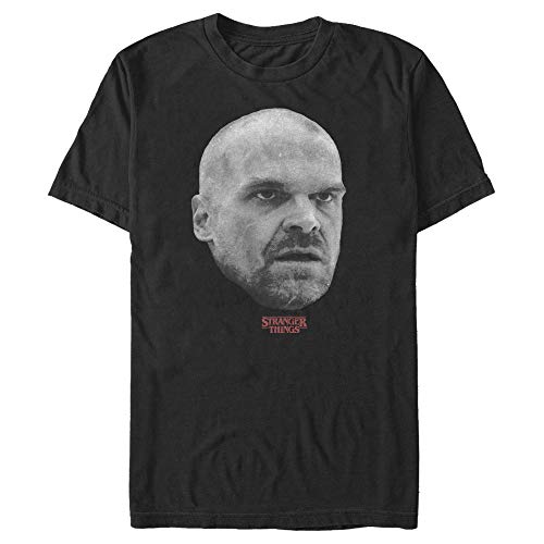 T-shirt Stranger Things Hopper vêtement geek coton mode homme taille S au XXL