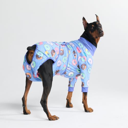 Image of Spark Paws Dog Recovery Suit - Surgical Onesie After Surgery, Male & Female