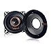 Warzone 4X WZ40PTi 4-Inch Super Coaxial Speaker Pair, 4 Ohm, 700W Max, 160W RMS, 90dB Sensitivity, Ferrite Magnet Woofer & PEI Dome Tweeter for Pro Car Audio