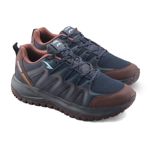 Image of ASIAN Men's Everest-02 Sports Trekking & Hiking,Walking Shoes with Rubber Outsole & Memory Foam Insole Lace-Up Shoes for Men's & Boy's