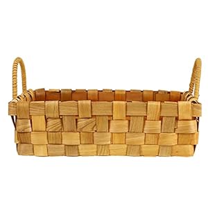 HEALLILY Geweven Mand Natuurlijke Brood Mand Fruit Groente Mand Snack Gebak Voedsel Lade Voor Keuken Restaurant Aanrecht…