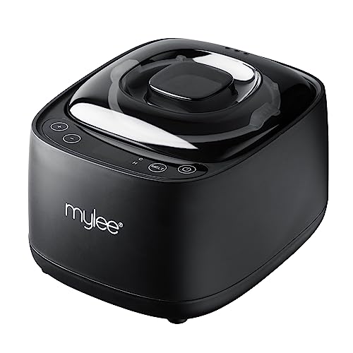 Mylee Calentador de Cera Digital con Tarro de Silicona para Cera Dura y Cera Blanda en Crema, Depilación de Calidad de Salón, Derretidor de Cera Depilatoria, Control Digital de Temperatura