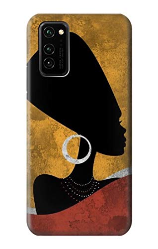 Housse Honor V30 Pro Coque Reine Néfertiti - Protection Silhouette Silhouette Art