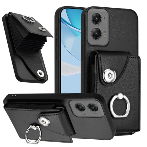 Coque magnétique Motorola Moto G Stylus 5G 2024 avec 6 porte-cartes