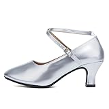 🌺 Matériel: cuir les chaussures de danse de caractère sont principalement faites de cuir synthétique combiné avec un style élégant. Les pieds se sentent plus à l'aise et plus stables pendant la danse.