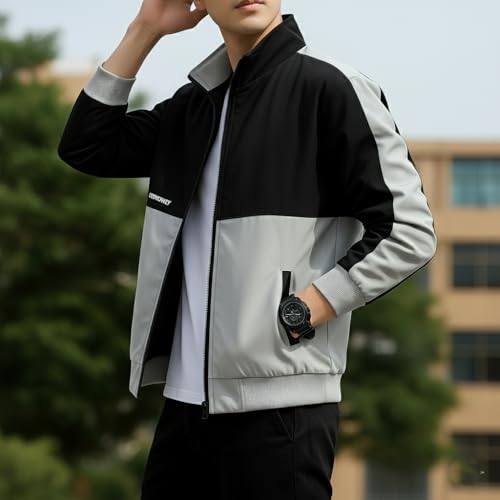 Image of ODDMONKEY men jackets || bomber jacket for men || Lightweight Outwear Sportswear Bomber Jacket (JACKET-05)