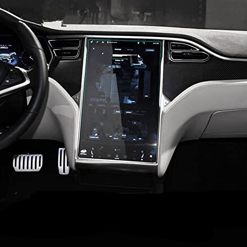 Écran tactile rayé ? Protection en verre pour Tesla Model X 2014-2016 de 17 pouces