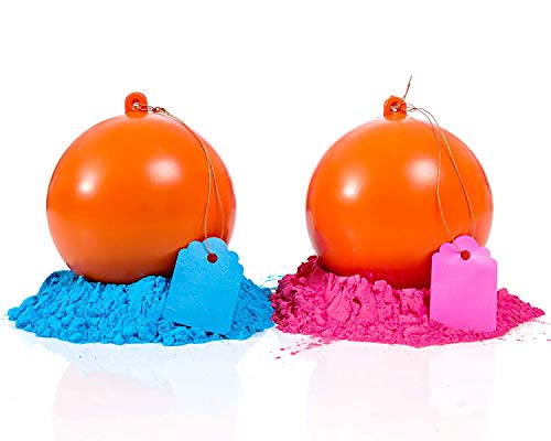 Gender Reveal Target Ball Pink & Blue Set