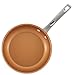 Ayesha Curry Home Collection Nonstick Cookware Pots and Pans Set, 9 Piece, Brown Sugar