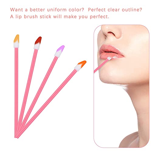 image for Mooerca 650PCS Disposable Lip Gloss Applicators Make Up Brush Lipstick