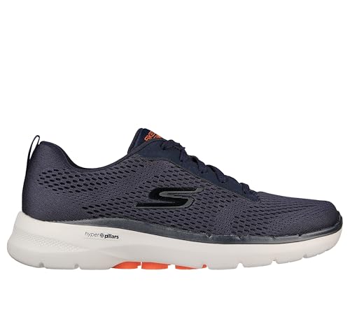 Image of Skechers Mens GO Walk 6 - AVALO Navy Walking Shoes