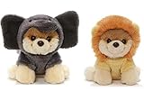 GUND Itty Bitty Boo Bundle of 2, Elephant and Lion