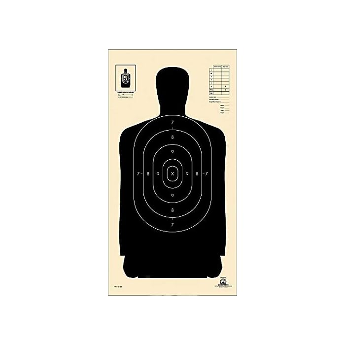 Buy B29 Shooting Targets, Police Silhouette Shooting Targets, 11.5"x