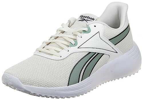 Reebok Reebok Lite 3.0, Zapatillas Hombre, Chalk/Harmony Green/Core Black, 42.5 EU