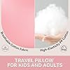 Longhuo Travel Pillow,Car Pillow Kids Car Seat Pillow U Shaped Pillow for Travel Skin-Friendly Material The Sleeping Aid for Adults and Kids on Road Trips (Pink) #5