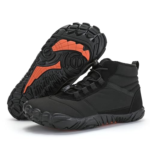 Hike Winter Footwear Barefoot, Polar Pro - Non-Slip & Waterproof Winter Barefoot Shoes Women Men Unisex