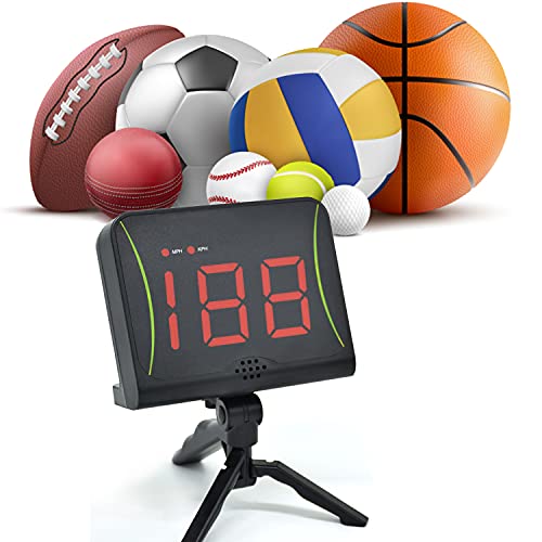 DRM Hands-Free Multi-Sports Radar Gun for Baseball/Lacrosse/Soccer/Tennis/Golf, Speed Measurement Device, Training Equipment by DRM - Used condition - Image 4