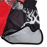 ZUYPSK MMA, dziecięce spodenki bokserskie Muay Thai, szorty bokserskie dla dzieci, chłopięce, krótkie spodnie, kickboxing, do sportów walki, klasyczne, wąskie, do fitnessu, sportowej, Typ D, 140