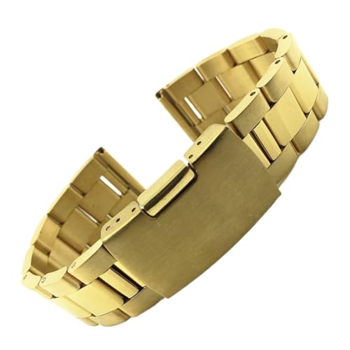 Bracelet de montre en métal MENGKE anti-oxydation pour remplacer le cuir qui fait transpirer