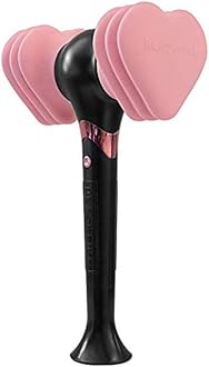 youjiaxiaodian Blackpink Lightstick Heart/Hammer-Shaped Kpop Led Lamp Stick Concert Lamp Hiphop Lightstick Fluorescent Stick for Blackpink Fans