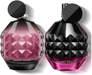 Sweet Black Duo Set: Sweet Black and Sweet Black Intense Eau De Parfum/Colonia Femenina