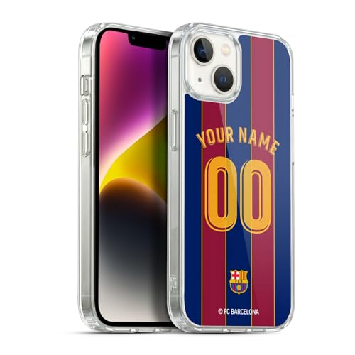 Coque iPhone 14 Plus Antichoc FC Barcelona Protection Militaire Personnalisée