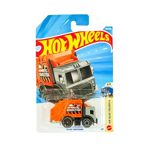 Image of Hot Wheels Worldwide Basic Car HW Total Disposal Toy Car for Kids & Collectors