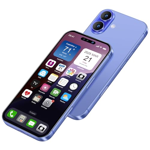 Perusha Affichage de Faux Jouets téléphone Portable modèle métallique Non Fonctionnel réplique 1:1 téléphone pour téléphone 16 Faux Jouets téléphone Portable,...