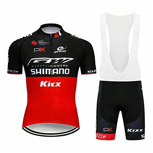 WDZZMSMSY Men's Cycling Sports Professional Team Cycling Shirt Short Sleeve Cycling Clothing Sets with 4D Padded Bib Shorts (12, XL), X-Large