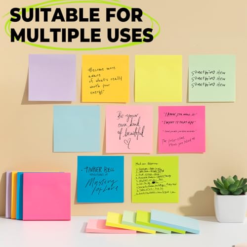 Blocs de notes repositionnables M&G pastel faciles à coller - 6