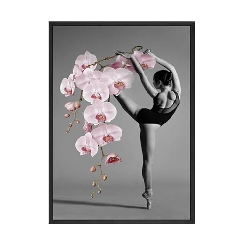 Décoration murale de la maison triptyque de danseuse 60x80cm - 3