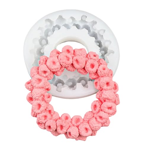 Moules à dessert en silicone de forme framboise et accessoires de pâtisserie créative
