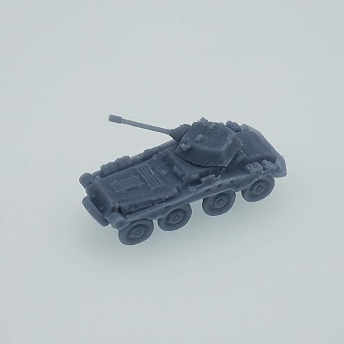 Miniatura 4 de Outland Models Segunda Guerra Mundial Alemania Armor Vehicle Sd.Kfz. 8 Rad w 2 Torretas Escala 1:144