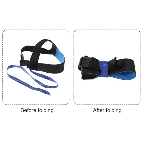 Image of MECCANIXITY 5pcs ESD Anti Static Foot Heel Straps Anti Static Wrist Strap Band Adjustable for Grounding Removing Static Black