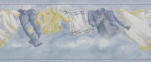 Laundry Wallpaper Border 5801880