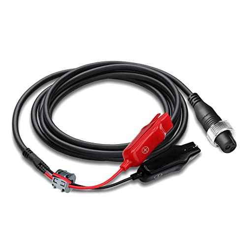 Batpower Electric Reel Power Cord For Daiwa Seaborg 1200Mj 1200J 800Mj 800J 1200 800 Power Assist Reels Power Cable Super Mega Cord Marine Power 3000 Electric Fishing Reel Power Cable 6.6Ft 200Cm #TOP5