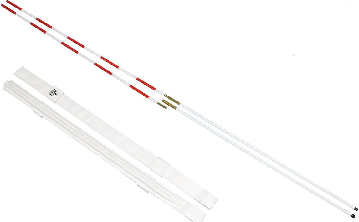Ultra 2 Piece Volleyball White Antenna Set
