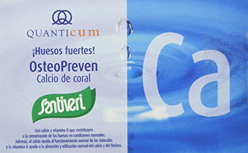 Santiveri Osteopreven Calcio Coral 40Cap, Negro, Estandar