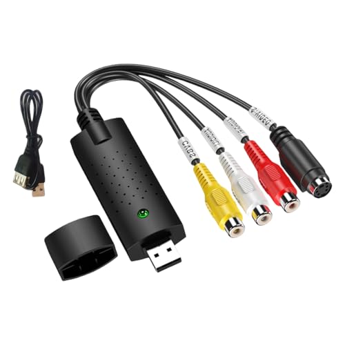 Multifunctional USB Video Grabber Adapter for Live Streaming Recording Video