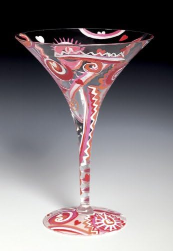 Discontinued Lolita Glassware Martini - Crazy In Love