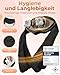 MASSAGEWERK® Shiatsu Rücken- und Nackenmassagegerät | Elektrisches Nackenmassagegerät mit Wärmefunktion | Ergonomisch, Ideal zur Linderung von Muskelverspannungen und Schmerzen