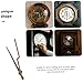 PRETYZOOM 5 Sets Wooden Wall Clock Clock Mechanism Parts Crossstitch Sleeves Repair Tools