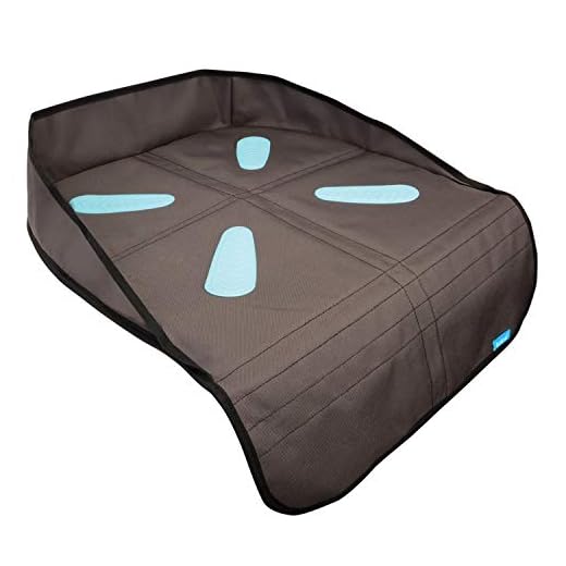 Munchkin Brica Booster Seat Guardian Car Seat Protector, Brown/Black