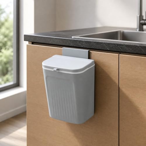 Caneca de compostaje colgante con tapa de 3.2 galones miniatura 6