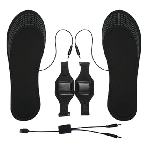 Plantillas Térmicas Usb Recargables - Plantillas Térmicas Eléctricas Hombre | Calentadores De Pies Adhesivos: Cortados A Medida, Unisex, Con Batería De Litio Y Para Batería, Recargables P