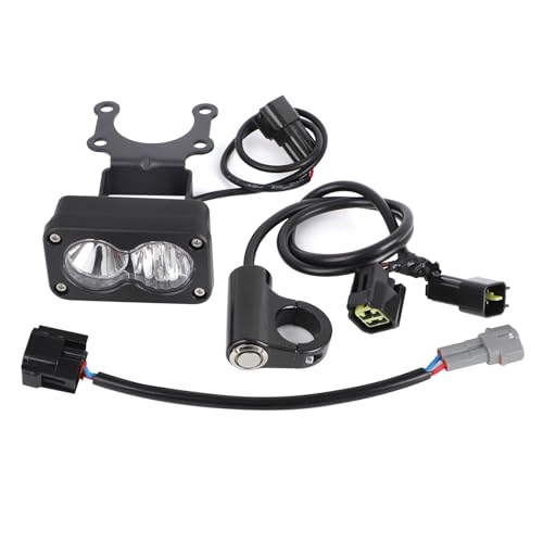 motoparty Headlight Kit Plug and Play for Sur-Ron Segway X260 Talaria Sting R MX4 PC Lens Motorcycle Light Bar Led Headlamp with Blue Light Switch