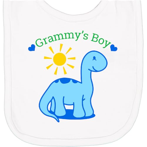 inktastic Grammy's Boy Newborn Bib