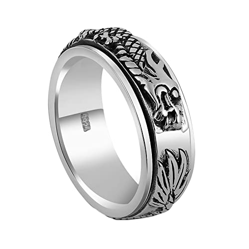 Bague tournante anti-anxiété avec anneau rotatif silencieux pour soulager le stress