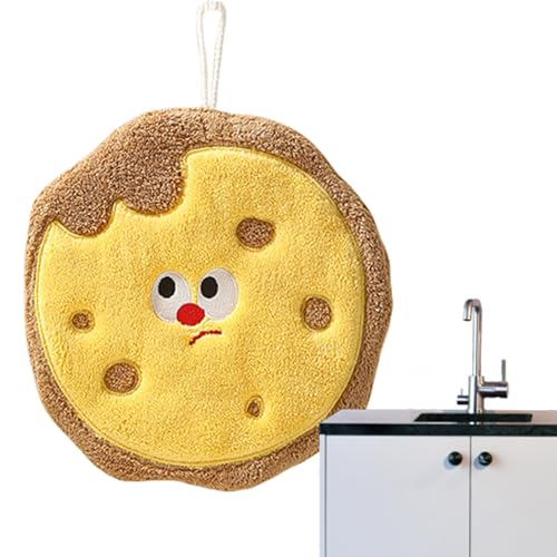 El Mejor Listado de Ganchos infantiles para toallas de baño los más recomendados. 41 SOLGLO Toallas de Mano con Gancho,Toallas Infantiles para baño - Toallas de Secado de Manos de Dibujos Animados | Toallas de baño absorbentes de Hamburguesas Fritas con Lazo para...